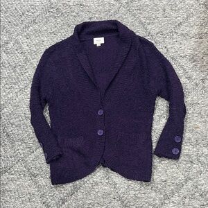 ECI Deep Purple Knit Sweater
